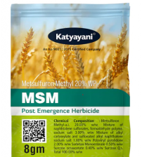 Katyayani MSM - Metsulfuron Methyl 20% WP 8gm